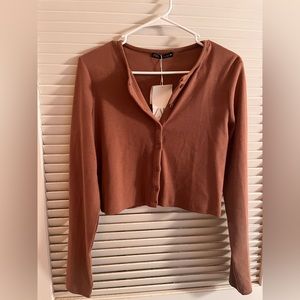 Zara crop sweater